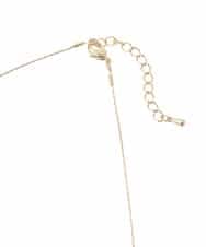 K12CD26024 a.v.v(アー・ヴェ・ヴェ) アシンメトリーパール調ネックレス ゴールド