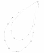 パール調2連ロングネックレス(その他のアクセサリー) | a.v.v パール調2連ロングネックレス(その他のアクセサリー) | a.v.v