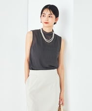K12TA01029 a.v.v(アー・ヴェ・ヴェ) パール調二連ネックレス ゴールド