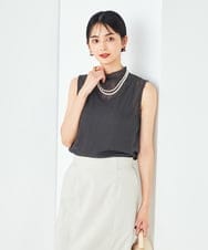 K12TA01029 a.v.v(アー・ヴェ・ヴェ) パール調二連ネックレス ゴールド