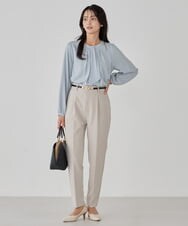 K14CD01029 a.v.v(アー・ヴェ・ヴェ) パール調ビットベルト アイボリー