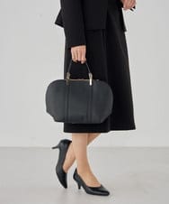 K15CD01059 a.v.v(アー・ヴェ・ヴェ) カクシボ2WAYハーフムーンバッグ ライトグレー