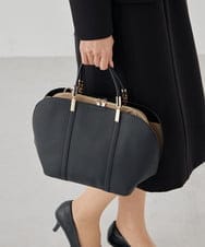 K15CD01059 a.v.v(アー・ヴェ・ヴェ) カクシボ2WAYハーフムーンバッグ ブラック