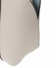 K15CD01059 a.v.v(アー・ヴェ・ヴェ) カクシボ2WAYハーフムーンバッグ ライトグレー