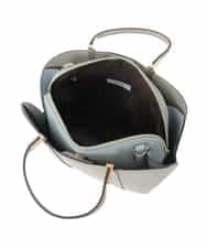 K15CD01059 a.v.v(アー・ヴェ・ヴェ) カクシボ2WAYハーフムーンバッグ ライトグレー