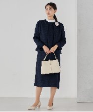 K15CD02059 a.v.v(アー・ヴェ・ヴェ) ビット調ハンドバッグ アイボリー