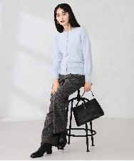 K15CD02059 a.v.v(アー・ヴェ・ヴェ) ビット調ハンドバッグ アイボリー