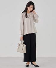 K15CD03059 a.v.v(アー・ヴェ・ヴェ) ノットハンドルミドルサイズトート ブラック