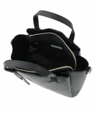 K15CD03059 a.v.v(アー・ヴェ・ヴェ) ノットハンドルミドルサイズトート ブラック