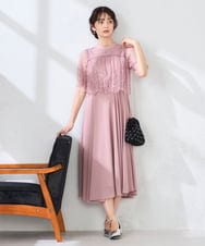 K15GD11045 a.v.v(アー・ヴェ・ヴェ) パール調編みバッグ ブラック