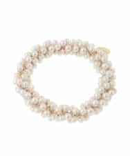 K1HCD03012 a.v.v(アー・ヴェ・ヴェ) パール調ヘアポニー アイボリー