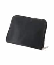 K1YCD01039 a.v.v(アー・ヴェ・ヴェ) ポーチ付き携帯Vカットスリッパ ブラック