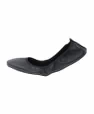 K1YCD02034 a.v.v(アー・ヴェ・ヴェ) ポーチ付き携帯バレエシューズ ブラック