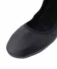 K1YCD02034 a.v.v(アー・ヴェ・ヴェ) ポーチ付き携帯バレエシューズ ブラック