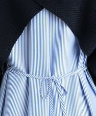 K2AFS01089 a.v.v(アー・ヴェ・ヴェ) 【2SET】クロスニット×ティアードワンピース アイボリー