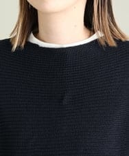 K2AFS01089 a.v.v(アー・ヴェ・ヴェ) 【2SET】クロスニット×ティアードワンピース アイボリー