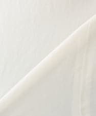 K2BBD14034 a.v.v(アー・ヴェ・ヴェ) ノーカラーカフスブラウス アイボリー