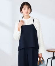 K2BDD19049 a.v.v(アー・ヴェ・ヴェ) 【2WAY】ビスチェ ネイビー