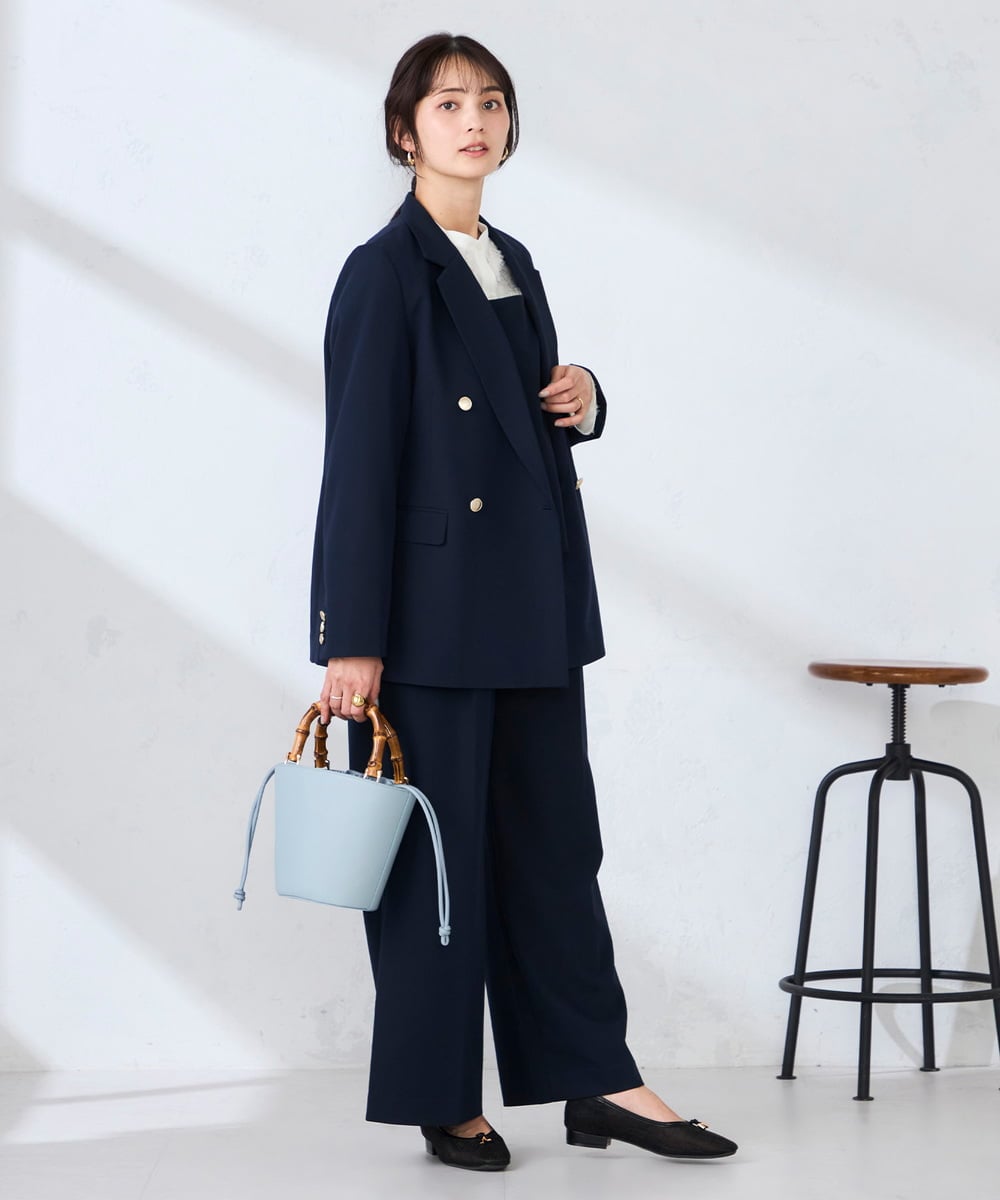 K2BDD19049 a.v.v(アー・ヴェ・ヴェ) 【2WAY】ビスチェ ネイビー