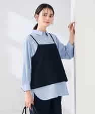 K2BDD19049 a.v.v(アー・ヴェ・ヴェ) 【2WAY】ビスチェ ネイビー