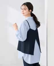 K2BDD19049 a.v.v(アー・ヴェ・ヴェ) 【2WAY】ビスチェ ネイビー