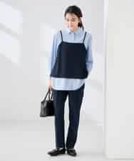 K2BDD19049 a.v.v(アー・ヴェ・ヴェ) 【2WAY】ビスチェ ネイビー