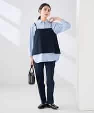 K2BDD19049 a.v.v(アー・ヴェ・ヴェ) 【2WAY】ビスチェ ネイビー