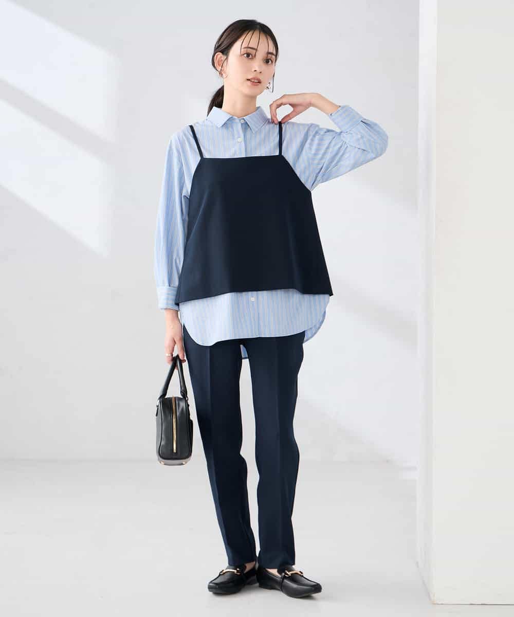 K2BDD19049 a.v.v(アー・ヴェ・ヴェ) 【2WAY】ビスチェ ネイビー