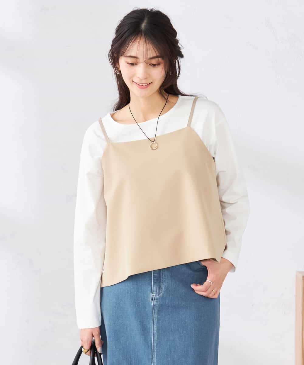 K2BDD19049 a.v.v(アー・ヴェ・ヴェ) 【2WAY】ビスチェ ネイビー