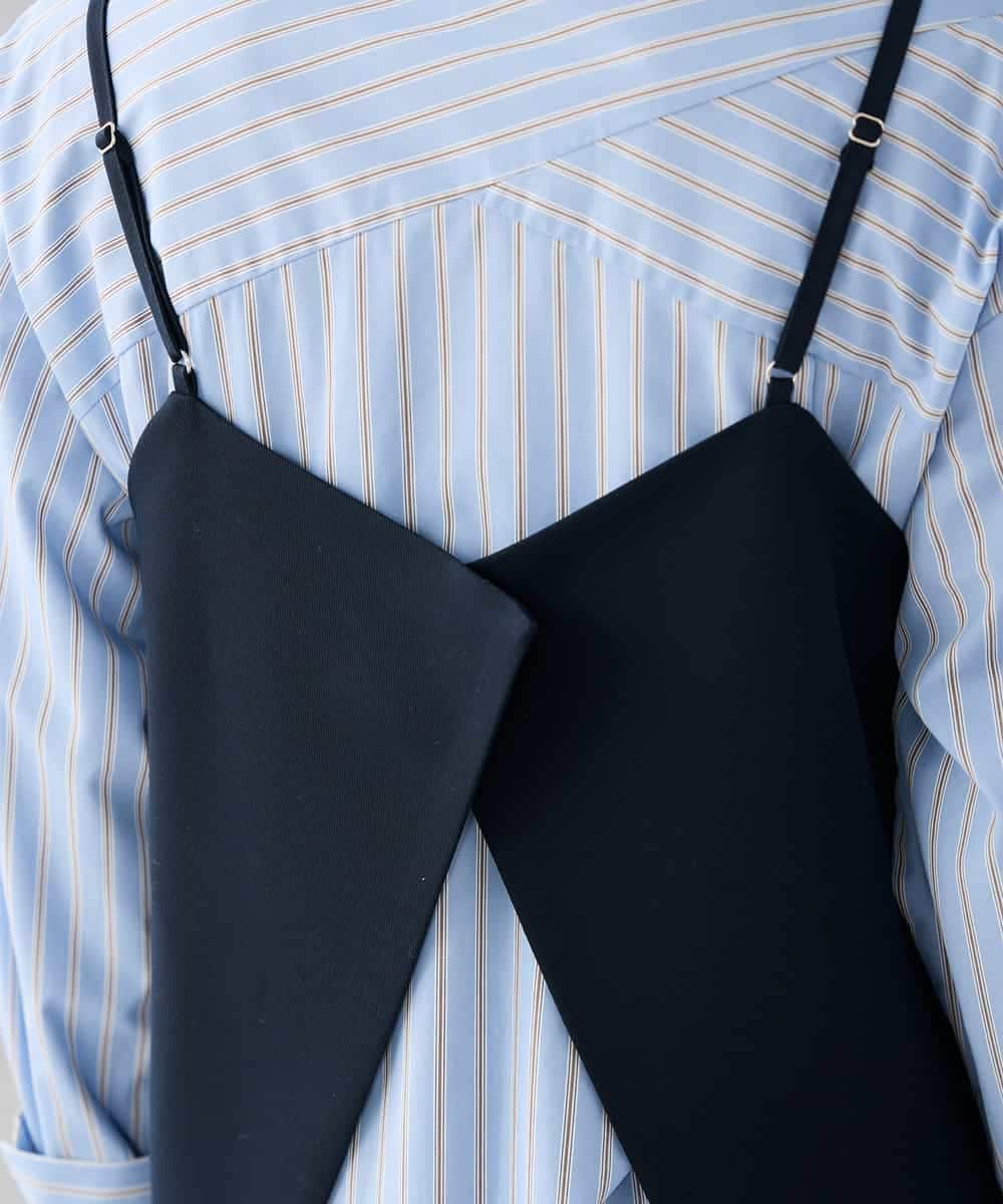 K2BDD19049 a.v.v(アー・ヴェ・ヴェ) 【2WAY】ビスチェ ネイビー