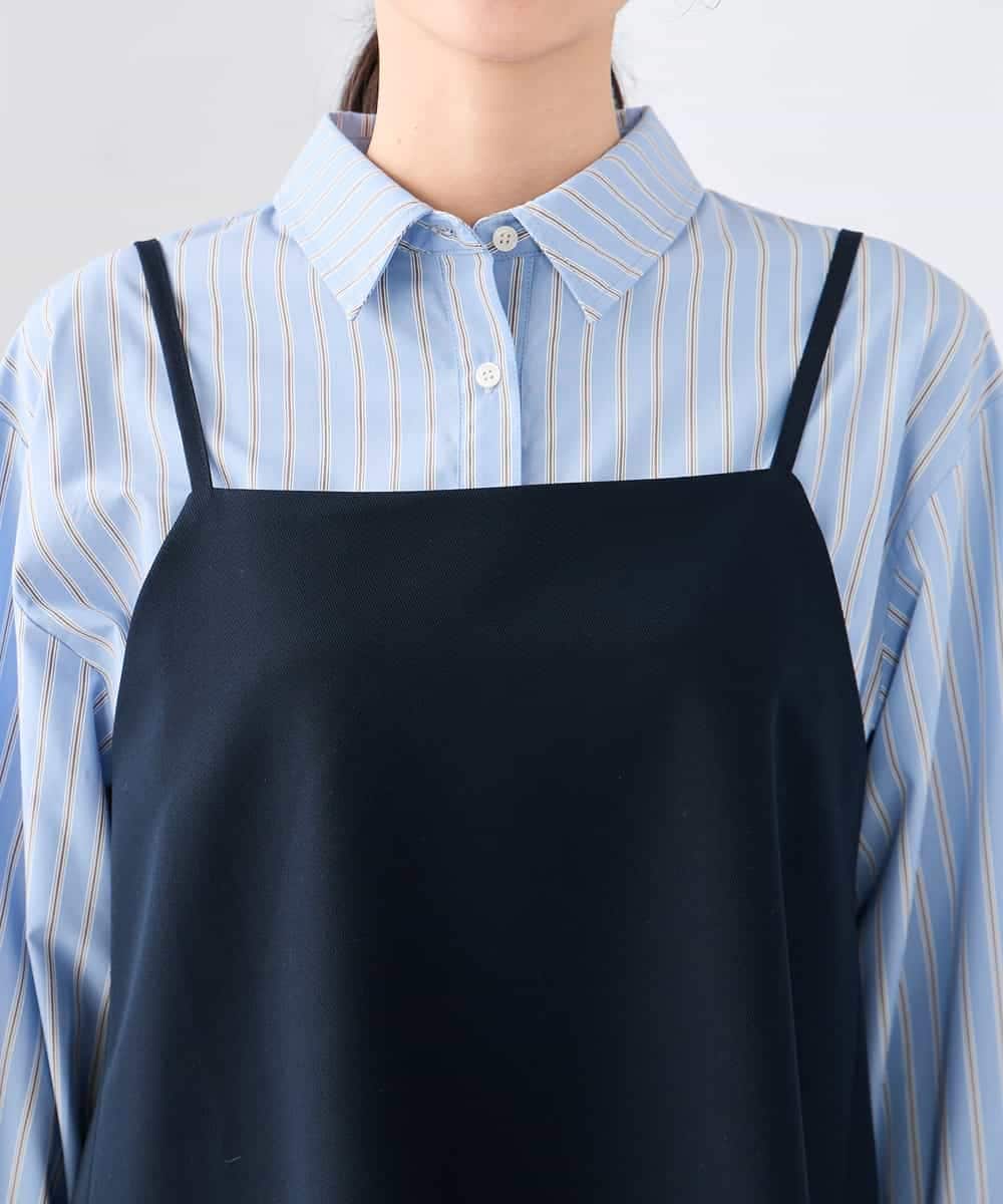 K2BDD19049 a.v.v(アー・ヴェ・ヴェ) 【2WAY】ビスチェ ネイビー