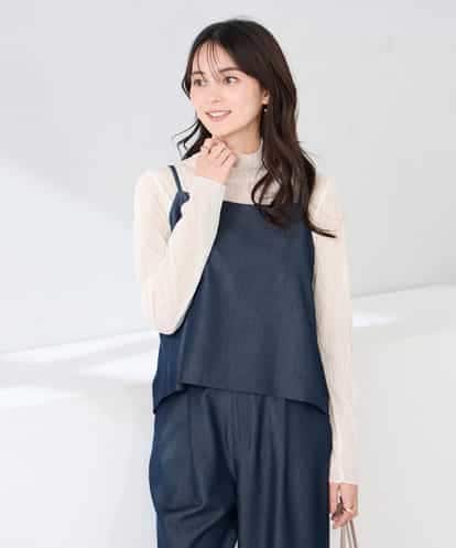 K2BDD21049 a.v.v 【2WAY/洗える】デニムライクビスチェ