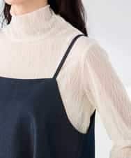 K2BDD21049 a.v.v(アー・ヴェ・ヴェ) 【2WAY/洗える】デニムライクビスチェ ネイビー