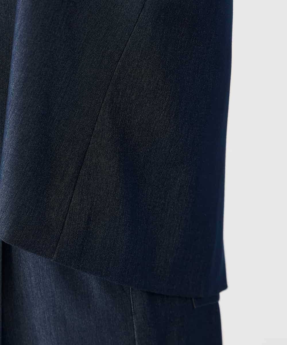 K2BDD21049 a.v.v(アー・ヴェ・ヴェ) 【2WAY/洗える】デニムライクビスチェ ネイビー