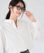 K2BFD01044 a.v.v(アー・ヴェ・ヴェ) 【シワになりにくい】ベーシックシャツ ライトピンク