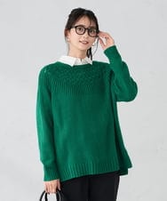 K2BFD01044 a.v.v(アー・ヴェ・ヴェ) 【シワになりにくい】ベーシックシャツ ライトピンク