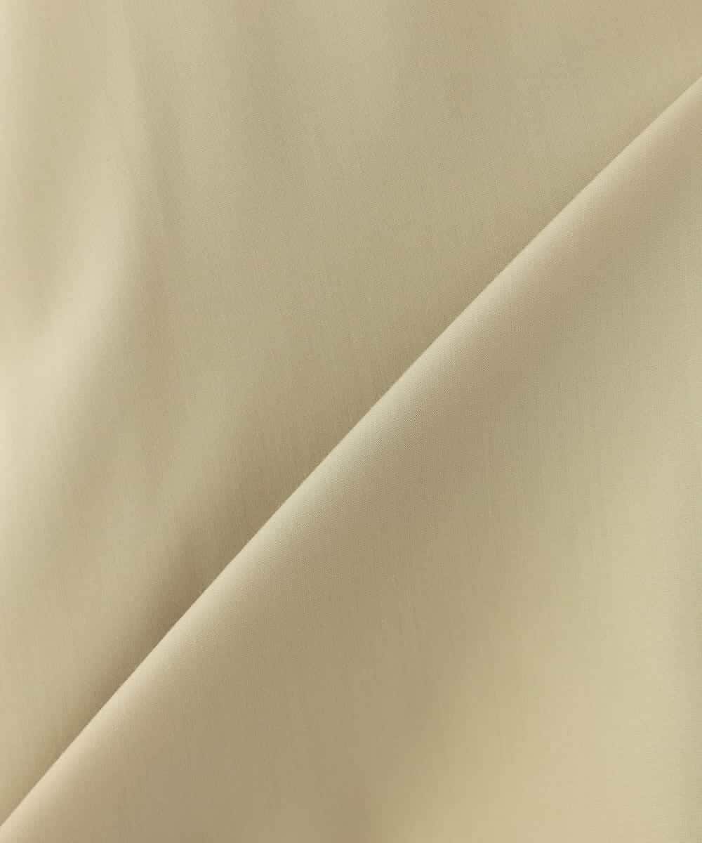 K2BFD02044 a.v.v(アー・ヴェ・ヴェ) 【シワになりにくい】スキッパーシャツ ライトカーキ