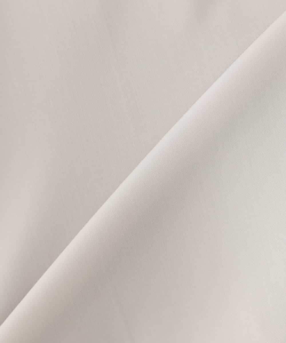 K2BFD02044 a.v.v(アー・ヴェ・ヴェ) 【シワになりにくい】スキッパーシャツ ライトカーキ