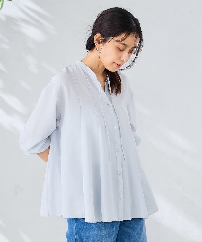 K2BFD23059 a.v.v エアリーフレアブラウス