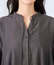 K2BFD23059 a.v.v(アー・ヴェ・ヴェ) エアリーフレアブラウス ライトブルー