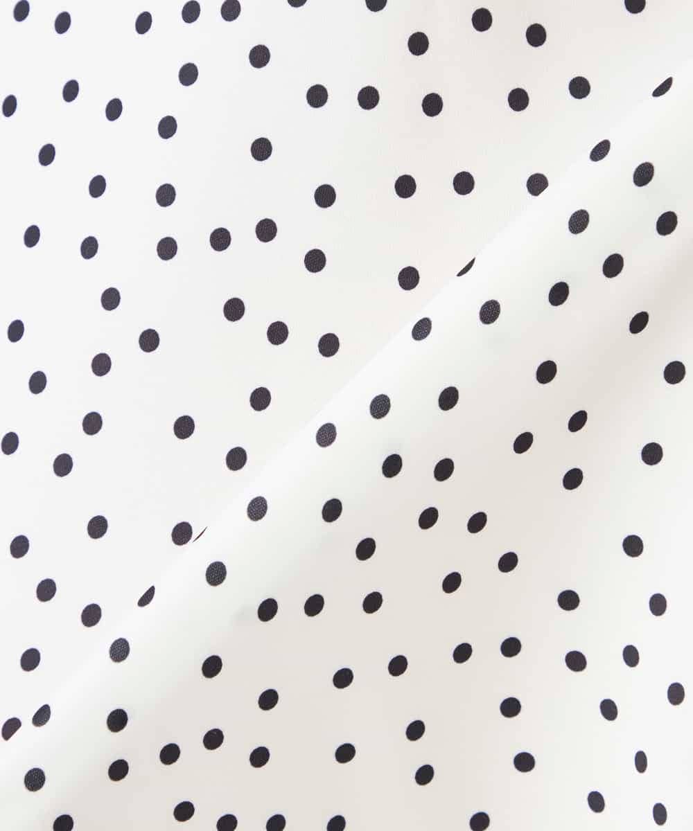 K2BFD34049 a.v.v(アー・ヴェ・ヴェ) フリルネックボウタイブラウス ネイビー