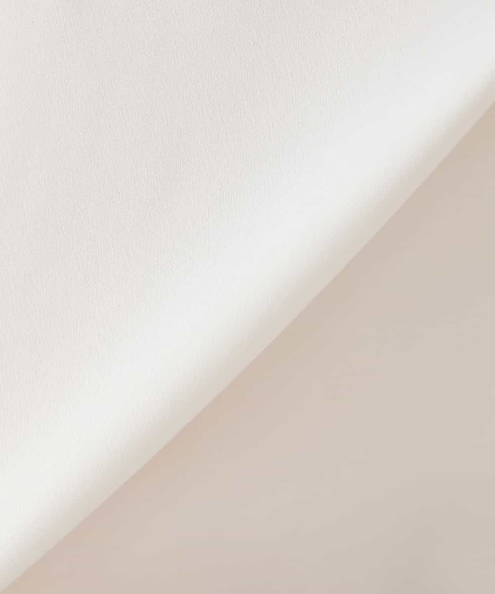 K2BGD05039 a.v.v(アー・ヴェ・ヴェ) 【接触冷感/UVカット】サテンギャザーブラウス【吸水速乾/イージーケア】 ダークグレー