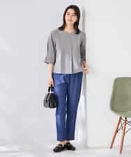 K2BGD08044 a.v.v(アー・ヴェ・ヴェ) ソフトサッカースキッパーブラウス ライトブルー