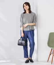 K2BGD08044 a.v.v(アー・ヴェ・ヴェ) ソフトサッカースキッパーブラウス ライトブルー