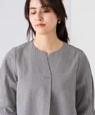 K2BGD08044 a.v.v(アー・ヴェ・ヴェ) ソフトサッカースキッパーブラウス ライトブルー