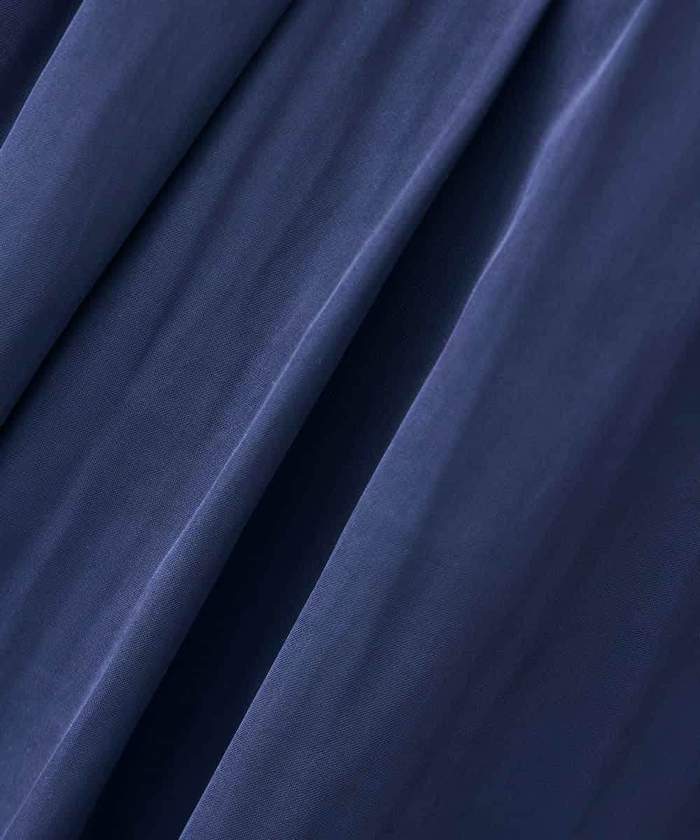 K2BGD14039 a.v.v(アー・ヴェ・ヴェ) エアリーサテンシャーリングネックブラウス ピンク