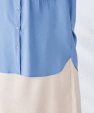 K2BGD15044 a.v.v(アー・ヴェ・ヴェ) バックタックシアーシャツ【接触冷感/イージーケア】 レッド