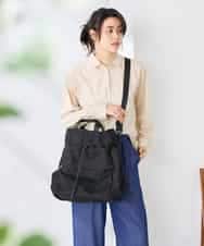 K2BGD15044 a.v.v(アー・ヴェ・ヴェ) バックタックシアーシャツ【接触冷感/イージーケア】 ベージュ