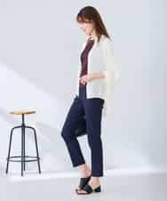 K2BGD30049 a.v.v(アー・ヴェ・ヴェ) 【2WAY】楊柳ドルマンシルエットシャツ アイボリー