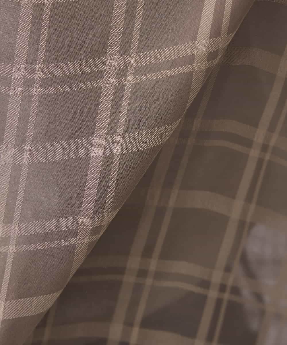 K2BGD31049 a.v.v(アー・ヴェ・ヴェ) ケープ風シアーブラウス ネイビー